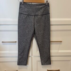 Zella Black and White Textured Leggings